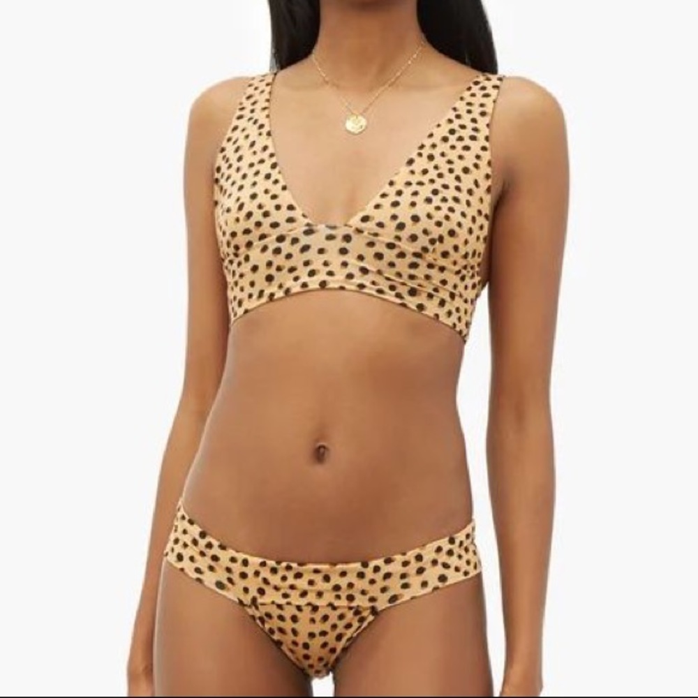 Haight Hilary Leopard Bikini S Small